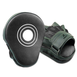 Pads de frappe en cuir légers avec évacuation de l'humidité et fermeture auto-agrippante pour l'entraînement de boxe – Rembourrage robuste et manipulation facile - Product Image 1