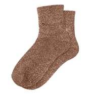 Calzini Personalizzati con Glitter Scintillanti per Donne, Calzini Metallici Lucidi alla Moda con Logo OEM per Festival e Feste - Product Image 3