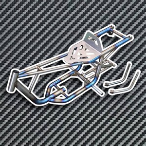 High Strength Titanium Alloy Frame for Motorcycle Racing Parts - Product Image 5