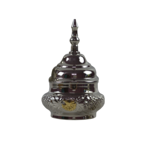 Boîte à thé ronde en argent antique, décorée de scènes pastorales, en argent sterling Hester, conteneur de rangement, best-seller - Product Image 5