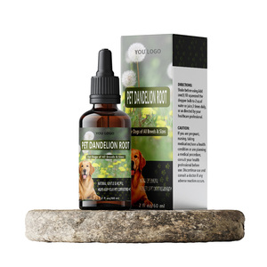 Suministro de fábrica Extracto de raíz de diente de león natural OEM Gotas de raíz de diente de león para mascotas Gatos Perros - Product Image 1