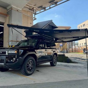Toldo TRAP OVERLAND 270, toldo para viajes por tierra, toldo resistente al viento, toldo independiente para coche, toldo 4x4 de alta resistencia, toldo 180. - Product Image 2