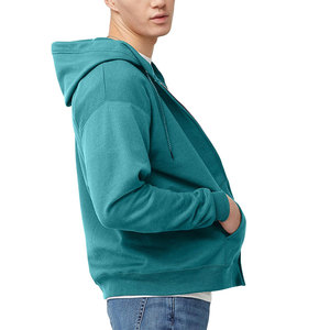 Service OEM/ODM – Sweat à capuche homme épais, couleurs personnalisables, épaules tombantes, manches longues, respirant, coupe ample - Product Image 4