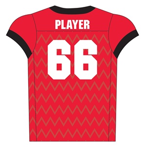 Sublimation confortable de mode de maillot de pratique sportive imprimée adaptée aux besoins du client - Product Image 3