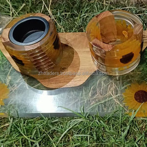 Quemador de Incienso de Resina de Lujo, Estilo Árabe Hecho a Mano, para Ramadán, Eid, Decoración Elegante para el Hogar, Regalo - Product Image 1