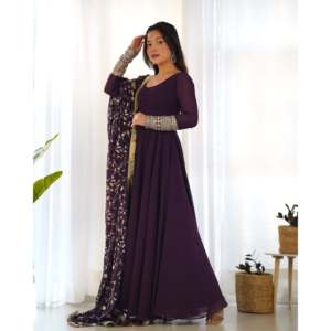 JUEGO MALINI ANARKALI DUPATTA - Product Image 6