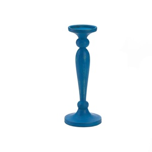 Classic design Black metal <b>candle</b> holder luxury <b>tall</b> candlestick stand wedding centerpiece offers in customization options - Product Image 3
