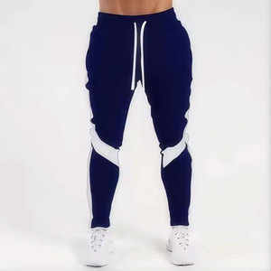 Mens Winter Sportswear Casual Embroidered Fleece Lining Joggers 100% Cotton Canvas Waterproof Breathable Drawstring Closure - Product Image 3