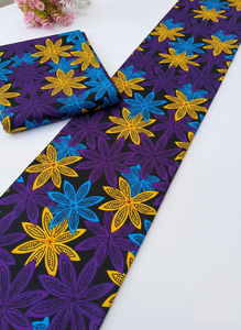 Tissu imprimé Ankara de créateur pour robes, quilting, couture, artisanat, décoration intérieure et mode par Hitjem Export Island Supplier - Product Image 3