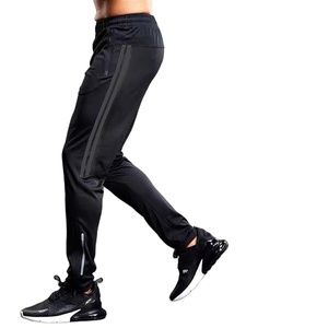 Professional Made Low Price Men's Casual Elastic Waist Lightweight Breathable Quick Dry <b>Trousers</b> OEM Service Custom Logo Design - Product Image 2