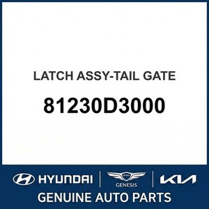 Nouvelles serrures et quincaillerie de porte extérieure Tucson 81230D3000 - Product Image 1