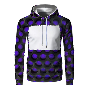 Sweat à capuche léger pour homme, 500g, imprimé par sublimation, pour l'entraînement, le sport, le quotidien, le streetwear, confortable - Product Image 1