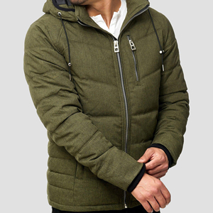 <b>Men</b>’s Urban Streetwear Lightweight Quilted Puffer <b>Jacket</b> - Product Image 1
