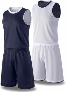 Basketball Jersey-Breathable Moisture Wicking Anti-Pilling Polyester V-neck Sleeveless <b>Suit</b> Number 23 Lettering for <b>Teen</b> Size - Product Image 5