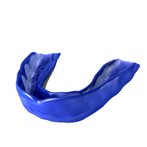 Protège-dents en silicone bleu moulable, léger, équipement de protection pour la boxe, adultes, unisexe, couleur unie, moulage par injection - Product Image 2
