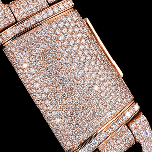 Outstanding Brilliant Cut Diamond Full <b>Iced</b> Moissanite Hip Hop Cuban Link <b>Chain</b> Necklace Man's Made Luxurious Style Jewelry - Product Image 4