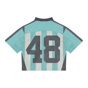 Camiseta de Fútbol Unisex Número 23, Manga Corta, Transpirable, Malla de Poliéster, Cuello Camisero, Corte Regular, Protección UV - Product Image 2