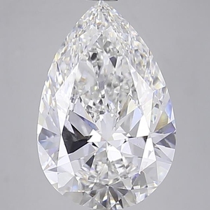 Diamant en forme de poire cultivé en laboratoire certifié IGI, 11 carats, qualité VVS2, diamant non monté pour bijoux - Product Image 1