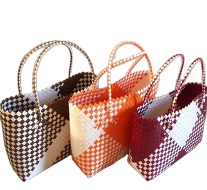 Handwoven PP <b>Plastic</b> Bag / Handmade Bag Made in Vietnam / Ms. Beatrix - Product Image 1