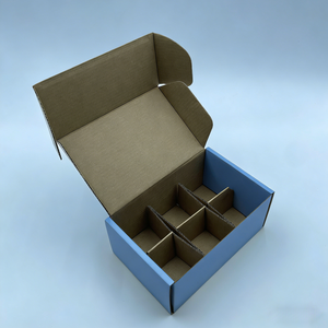 Boxit.pk Premium Corrugated Cardboard <b>Egg</b> <b>Storage</b> Mailer Box with Custom Logo and Offset Printing - Product Image 1