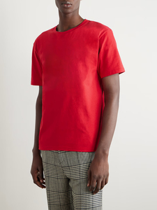 Camiseta Extra Grande Premium de 220 g/m² para Hombre, 100 % Algodón, Mezcla de Poliéster, Tejido de Punto, Talla Grande, Diseño de Letras con Logotipo Digital Personalizado - Product Image 2