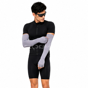 Gants de protection UV pour les bras entiers, manches de protection solaire sans doigts pour hommes et femmes - Product Image 2