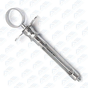 Jeringa de Aspiración Dental de Acero Inoxidable Apto Enterprises, 1.8cc, Instrumento Quirúrgico Dental Métrico - Product Image 6