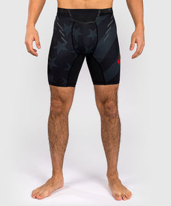 Pantalones Cortos de MMA con Diseño de Logotipo Negro Personalizado, Material de Spandex para Peleas, Boxeo, Grappling, Artes Marciales, Servicio OEM - Product Image 1