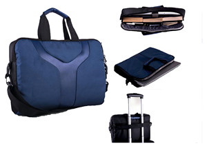 Maletín Ejecutivo para Portátil Liviya Modelo 200 Slim, Organizador/Planificador Multifuncional Profesional de Negocios, Cuero PU Negro - Product Image 2