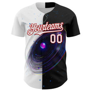 <b>Light</b> Weight Superior Quality Sublimation Polyester Customized Team <b>Name</b> Front Breathable Baseball Jersey Short Sleeve Wholesale - Product Image 3