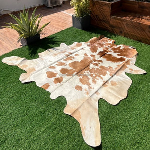 New Trend Cowhide Fur Leather Rugs Hot Sale Rugs for Living Room Large Area Traditional 100 % Cowhide Fur Handmade - Product Image 4