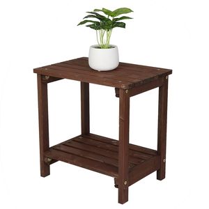 Tavolino Rettangolare in Legno Marrone Chiaro per Arredamento Soggiorno - Product Image 6