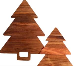 Tablas de Cortar Redondas de Madera Duraderas con un Grosor Óptimo de 1.5 cm, Reutilizables y Aptas para Lavavajillas - Product Image 1