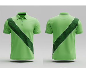 High Performance Sports Sublimation Polo Shirt with Logo Print Durable Stitching for Men Women Youth Quick-Dry Dry-Fit Active Po - Product Image 1