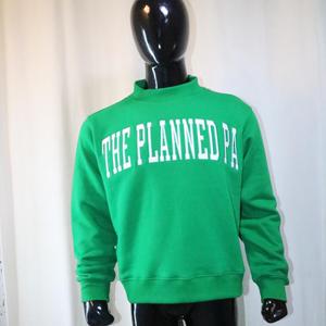 Sudadera THE PLANNED PA con cuello simulado, 450 GSM, bordado con nombre personalizado, corte holgado, 100% algodón, felpa francesa - Product Image 1