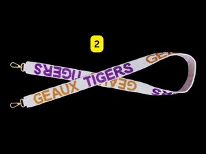 Sangle de sac unique et durable, perlée, faite main, brodée, réglable, personnalisée, en perles de rocaille, pour sacs d'étudiant, sacs à main, sacs bandoulière et sacs porté épaule - Product Image 2