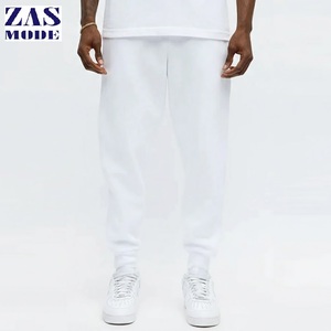 Nouveauté : Pantalons de jogging unisexes de haute qualité avec logo personnalisé, en tissu molletonné, pantalons pour hommes en tissu peigné, pantalons de jogging unis - Product Image 1