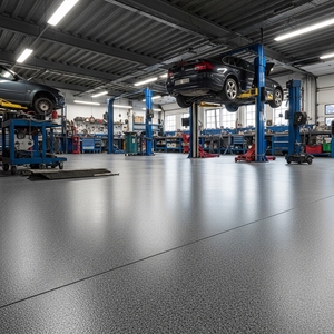 Revêtement de sol en époxy haute résistance pour ateliers automobiles et centres de service Revêtement de sol en époxy résistant à l'huile Haute résistance - Product Image 4
