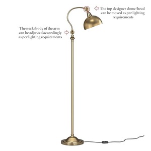 Lámpara de Pie Moderna Minimalista para Dormitorio, Diseño LED, 10 LED de Hierro, Estilo Nórdico Moderno, Blanca, para Sala de Estar, 15-30 7.5 - Product Image 1