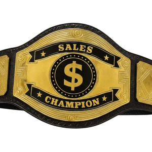 Ceinture de champion personnalisée, trophée de récompense sur mesure, ceinture sportive de haute qualité avec symbole du dollar, cadeau de reconnaissance unique - Product Image 2