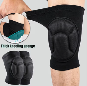 Genouillères HAWK SPORTS INDUSTRIES avec rembourrage en éponge, genouillères confortables unisexes, genouillères en nylon hautement élastiques pour le volley-ball - Product Image 5