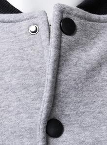 Veste de baseball sportive d'hiver exceptionnelle en toile avec capuche, logo frontal, respirante, confortable et durable - Product Image 4