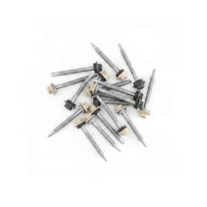 Vis hexagonales étanches anti-fuite en EPDM - Fixations en acier au carbone autoperceuses de qualité supérieure de la marque PDC - Product Image 3