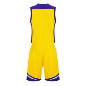 Vêtements de sport d'extérieur, uniforme de basket-ball en polyester 100%, haute qualité, léger, meilleur design, uniforme de basket-ball - Product Image 2