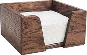 Elegante Caja de Pañuelos de Madera de Lujo, Tallada a Mano, Accesorio Decorativo para Oficina y Hogar - Product Image 5