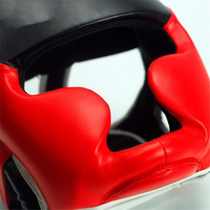 Custom Made Full Face Boxing <b>Head</b> Gear Made with Genuine Leather Boxing <b>Head</b> Guards Low Price Durable Padding for Daily Gym Gear - Product Image 4