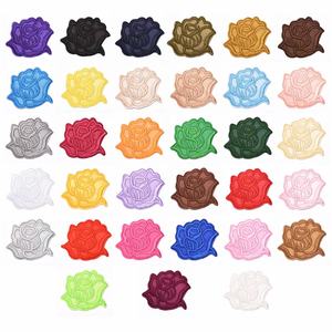 Patch brodé tête de mort thermocollant pour chapeaux, sacs, vestes, casquettes, décoration de vêtements style motard DIY, directement de l'usine - Product Image 5