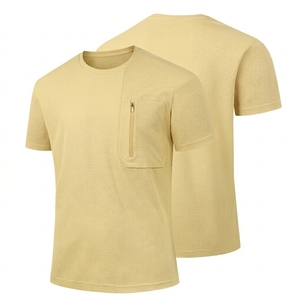 T-shirts pour hommes en coton 100% de haute qualité, 260g, coupe ample, personnalisables, impression possible. - Product Image 3