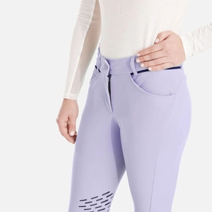 Pantalons d'équitation en silicone pour hommes, fabriqués en usine, vente en gros, leggings d'équitation en coton à taille haute, livraison directe d'usine - Product Image 6