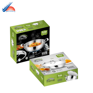 Carton ondulé haute résistance pour ensemble de pots en acier inoxydable | Service d'impression OEM - Product Image 4
